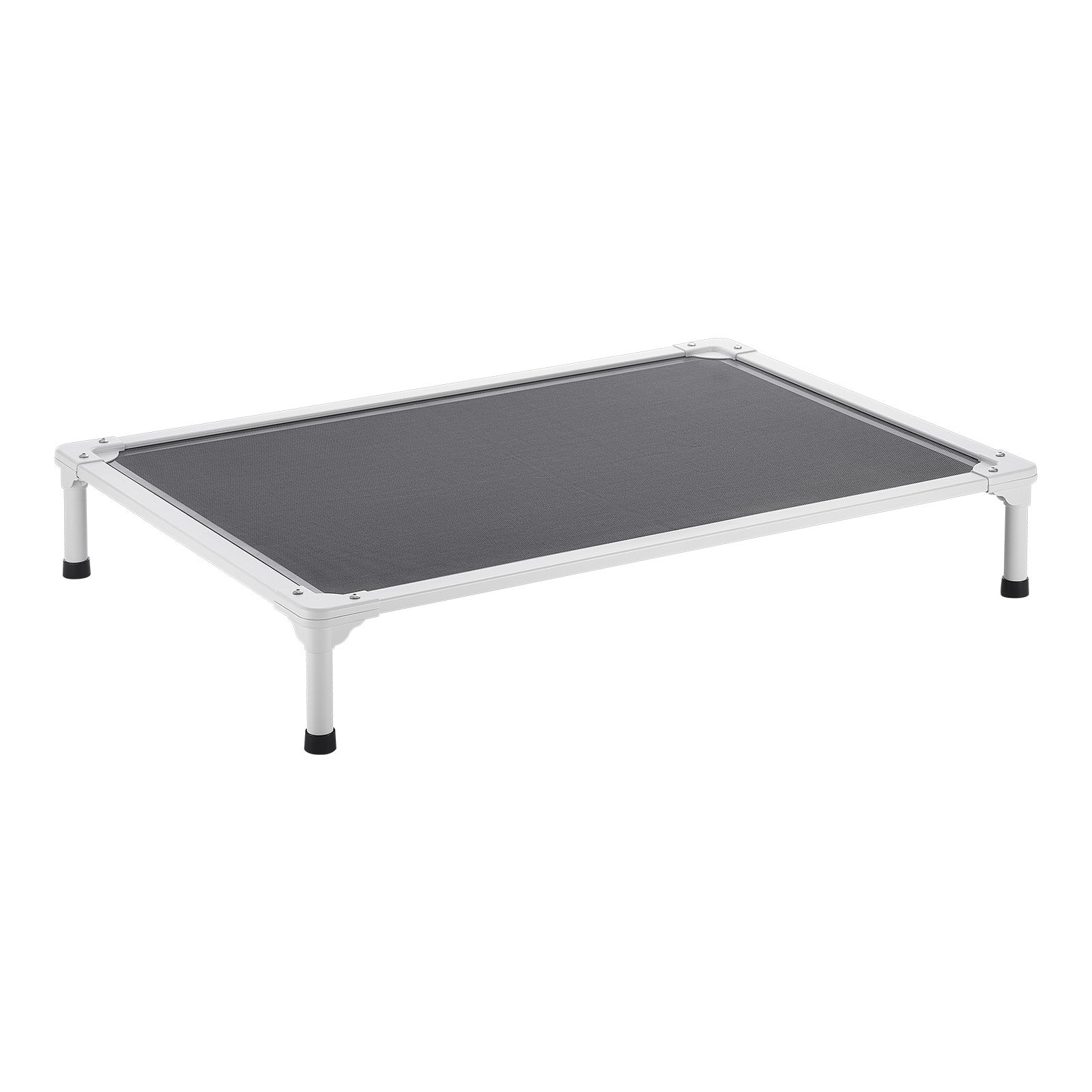 Elevated Dog Bed for Large Dogs – Portable Raised Dog Cot with Breathable Teslin Mesh | Heavy Duty Steel Frame | 42×30 Inches | Indoor & Outdoor Pet Cot
