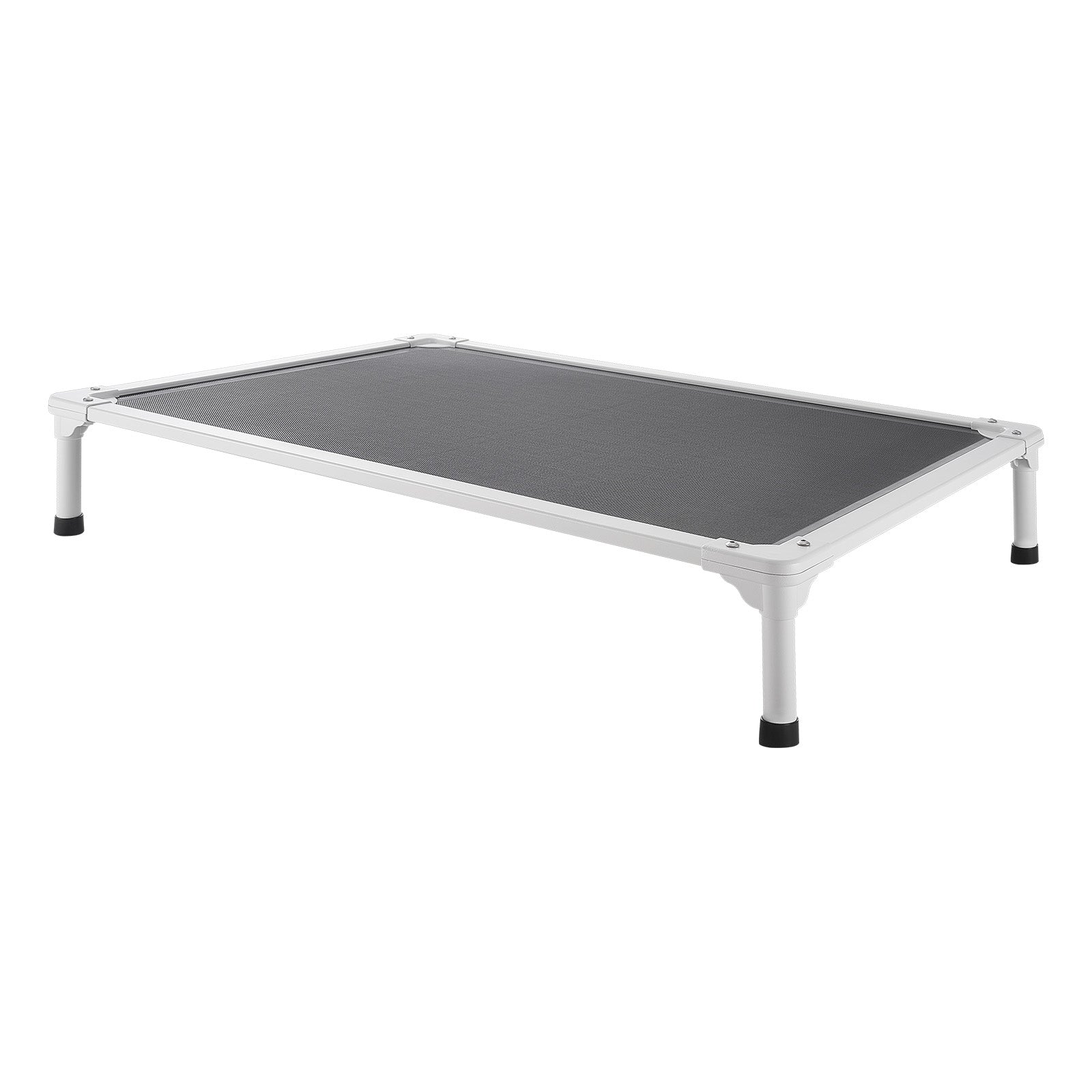 Elevated Dog Bed for Large Dogs – Portable Raised Dog Cot with Breathable Teslin Mesh | Heavy Duty Steel Frame | 42×30 Inches | Indoor & Outdoor Pet Cot